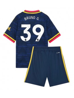 Otroški Nogometna dresi replika Arsenal Bruno Guimaraes #39 Gostujoči 2026-27 Kratek rokav (+ hlače)